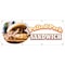 Signmission Pulled Pork Sandwich Banner Heavy Duty 13 Oz Vinyl with Grommets B-96 Pulled Pork Sandwich - alternate 1